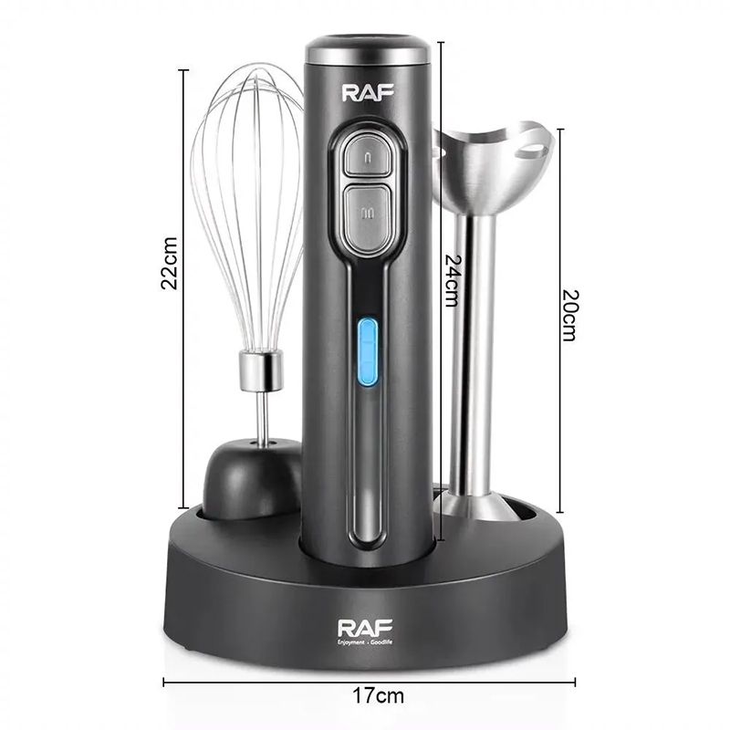 RAF R.3001 Çoxfunksiyalı Elektrikli Blender Yumurta Çırpıcı Başlıqlı Blender — Blenderlər, xırdalayanlar və mikserlər, Bakı (5)