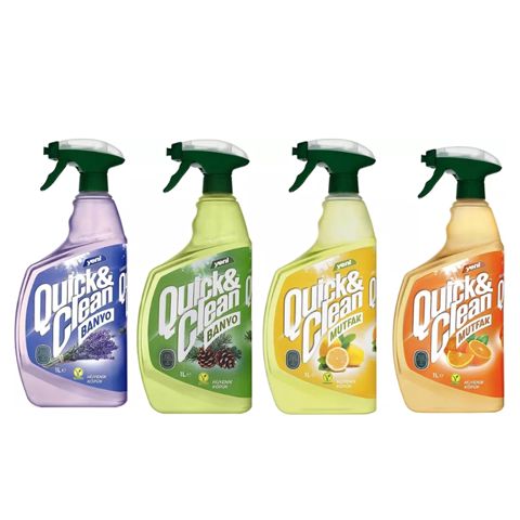 Çam Yağı & Sirkeli Çok Amaçlı Banyo Yüzey Temizleyici - 1lt Limon Yağı Lavanta Yağı Portakal Yağı Formülasyonlu Köpük Trigger Formlu — Bakı