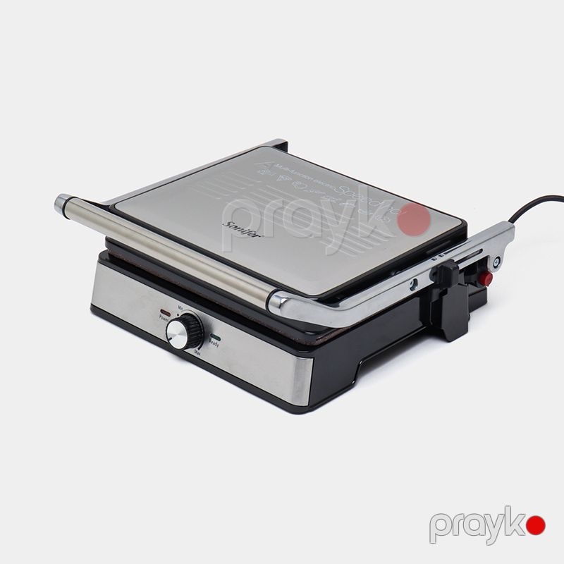 Sonifer SF-6145 Çoxfunksiyalı Elektrikli Toster Sendviç Biftek Izgara Hazırlayıcı 2000W — Toster və vaflyasıcı, Bakı (2)