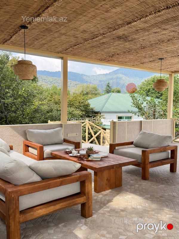 Günlük 2 otaqlı Həyət evi / Villa, 135 m², Qəbələ — Ev, villa, Qəbələ (10)