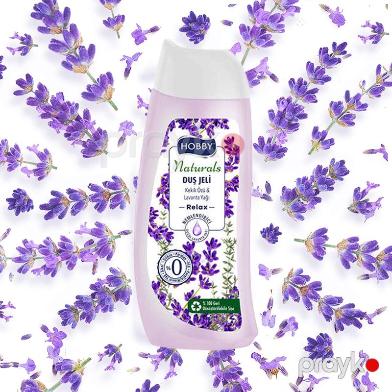 Hobby Naturals Kəklikotu Ekstraktı və Lavanda Yağı Rahatlaşdıran Duş Geli 450 ML Hobby Naturals Relax Duş Jeli — Gözəllik və səhiyyə, Bakı (5)