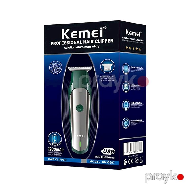 Kemei Professional Saç Kəsmə Makinası Simsiz Elektrikli Dəqiq Saç Düzəldici Peşəkar Simsiz Saç Saqqal Düzəldici 0mm — Usturalar, trimmerler və epilyatorlar, Bakı (6)