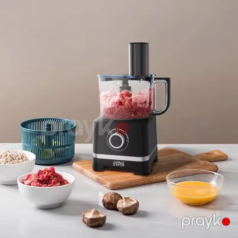 Wınnıng Star ST-5537 Çoxfunksiyalı Blender 3-ü 1 Arada Üyüdücü Blender 600W Gücündə — Blenderlər, xırdalayanlar və mikserlər, Bakı (5)