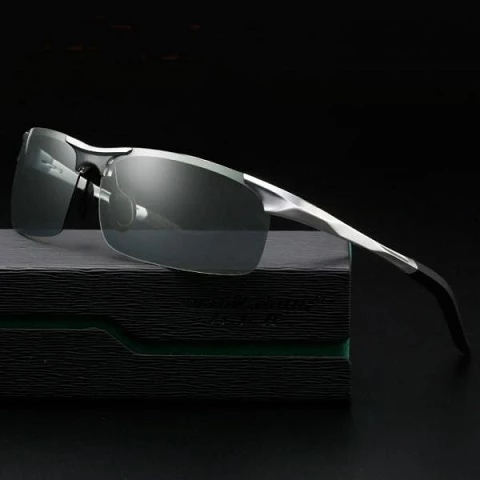 Polyarizasiyalı anti-blik eynək boz linzaları ilə HD Vision Premium Aorom — Mallar, Bakı (3)