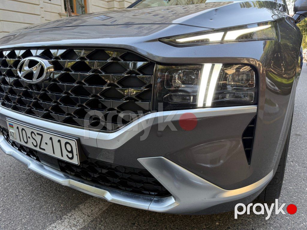 Hyundai Santa Fe, 1.6 L, 1.49 kWh, 2021 il, 96 000 km 10-SZ-119 — Avtomobillər, Bakı (9)