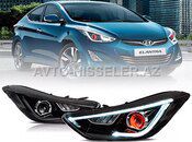 Hyundai Elantra 2011-2016 qabaq LED faraları — Bakı