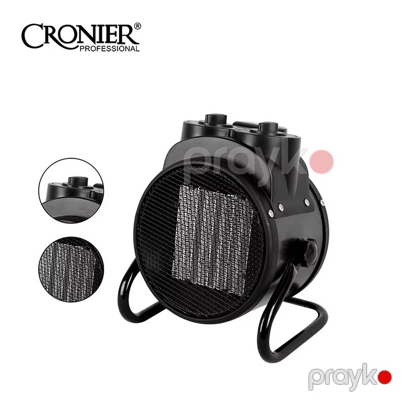 Cronier İsidici CR_6020BS Ventilyator Otaq qızdırıcısı 3000Wt Kiçik Ölçülü Keramika Qızdırıcı — Isıtıcılar və isı ventilatorları, Bakı (5)
