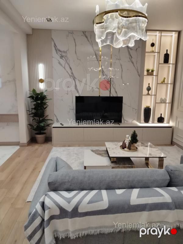 Kirayə 3 otaqlı Bina evi menzil (Yeni tikili), 95 m², Yasamal rayonu — Mənzil, Bakı (5)