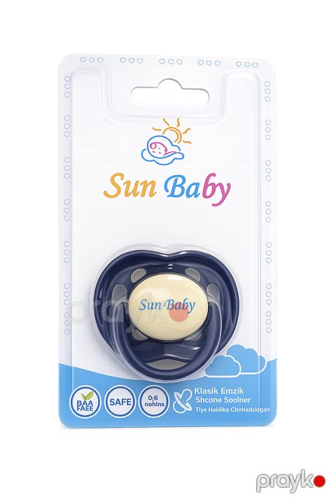 Əmzik körpələr üçün Sun Baby, 0-6 ay, göy — Bakı