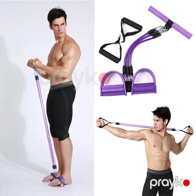 Çox Funksiyalı Pedallı Rezin Espander 3x Jqut — Fitness və simulyatorlar, Bakı (4)