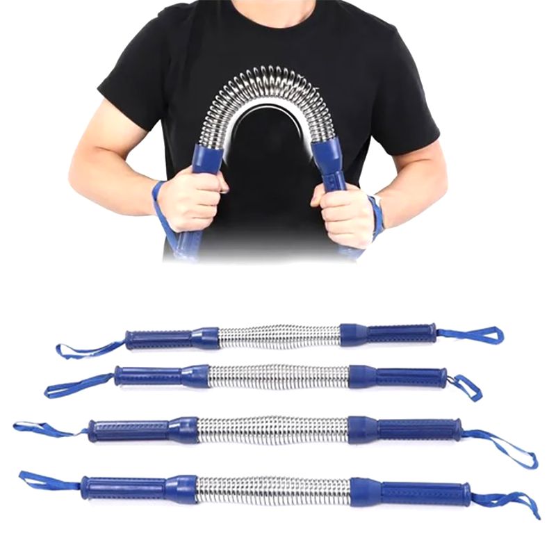 Power Twister Fitness Qol Çubuğu Polad Yaylı Güc Məşqi 40KG — Fitness və simulyatorlar, Bakı (4)