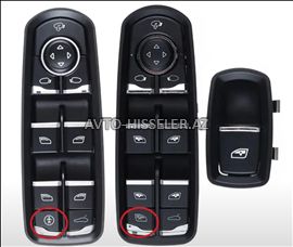 Porsche şüşə qaldıran knopka bloku — Kuzov hissələri, Bakı (3)