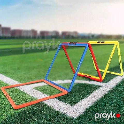 Futbol Təlim Halqası Basketbol Basketbol Maneə Nərdivanı Futbol Təlim Tonusu Kvadrat Formalı Rengli Fişka — Bakı