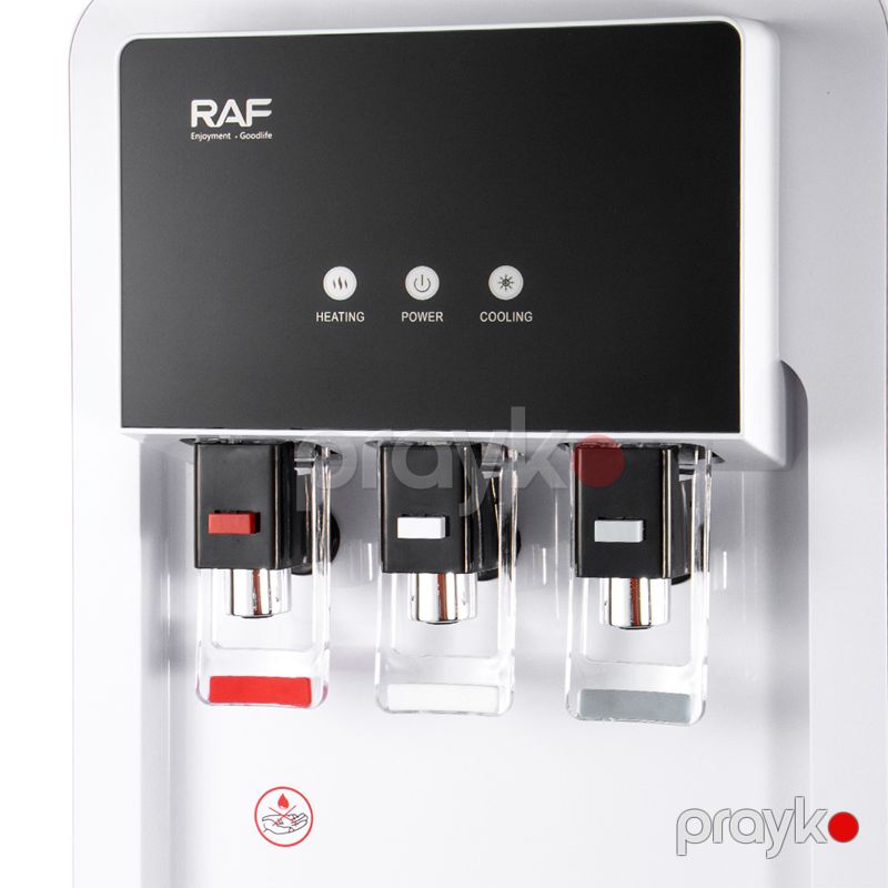 RAF R.11018 - Elektrikli LED Ekran İsti Soyuq Su Dispenseri, Məişət İstifadəsi üçün Şkaflı Plastik Korpuslu Soyutma Sistemi — Mallar, Bakı (4)