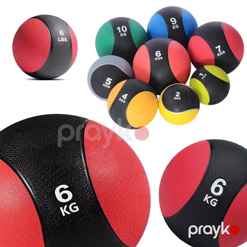 Tibbi Top Sintetik Kauçuk Ağır Fitness Top 6 kq Fitness Ağırlıq Topları Bel Qarın Reabilitasiyası Təlimi Medicine Ball — İdman, hobi, istirahət, Bakı (4)