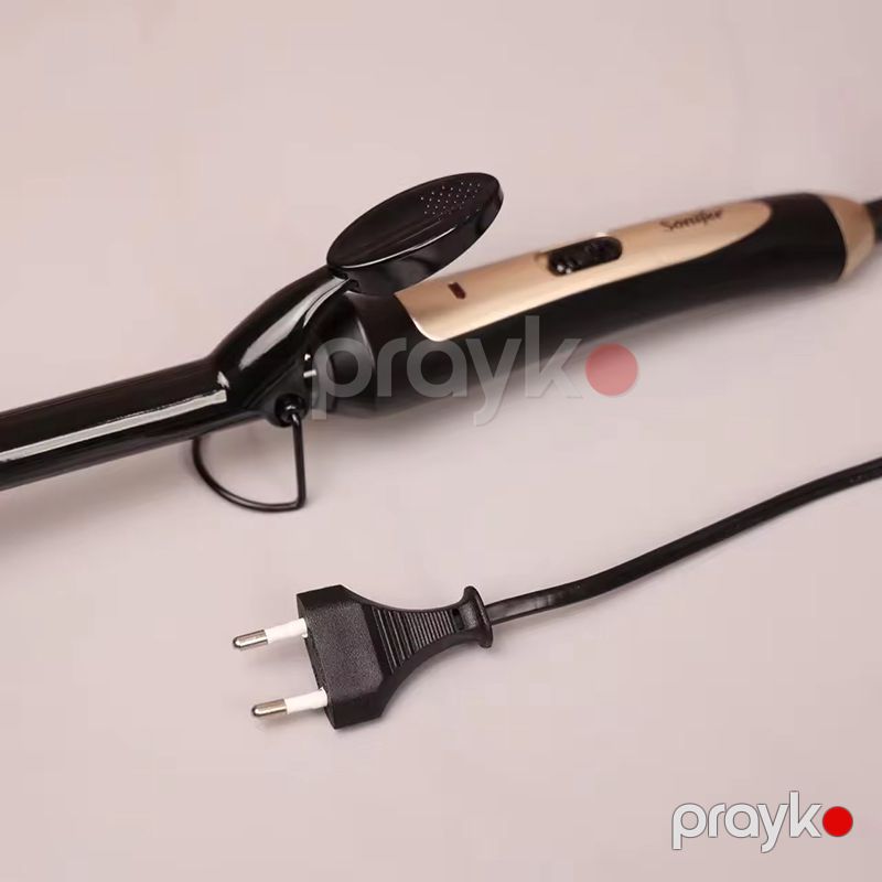 Sonifer SF-9586 Saç Burma Feni Qıvrım Saçlar Üçün Afro Buruq Ütü Feni Maşa — Fən, Bakı (2)
