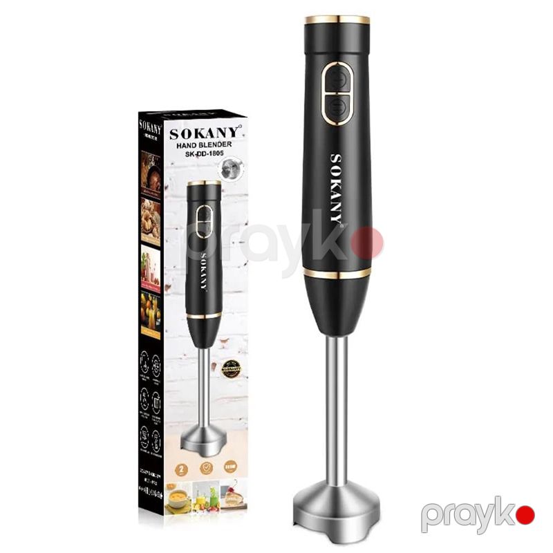 Sokany SK-DD-1805 Paslanmayan polad bıçaqlı 300 Vt gücə Malik Əl blenderi — Ev texnikası, Bakı (5)