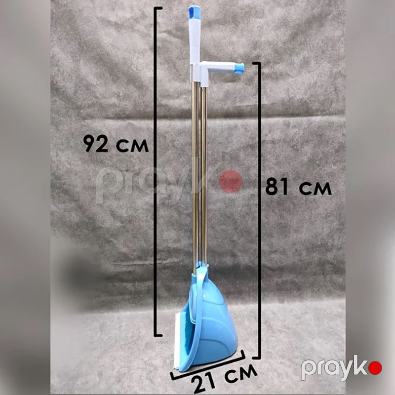 Döşəmə Fırçası Süpürgə Və Zibil Götürən Dəsti Mavi — Mallar, Bakı (2)