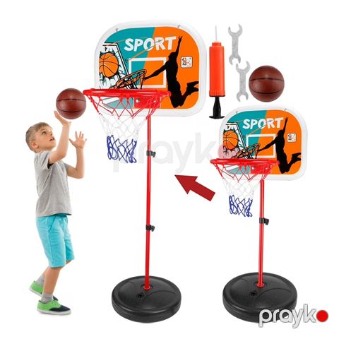 Uşaqlar üçün basketbol dəsti Tənzimlənən Uşaq Basketbol Halqası Basketbol Səbəti — Bakı