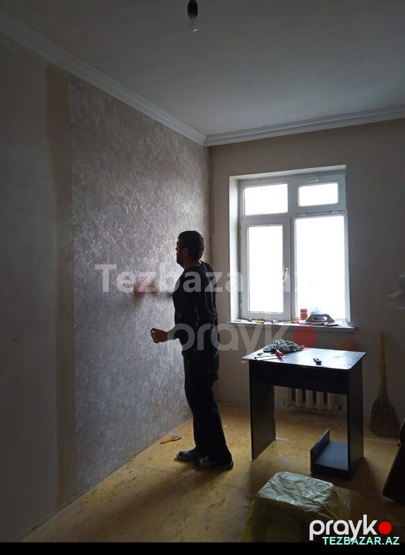Oboy ustası — Divar kağızları, Bakı (3)
