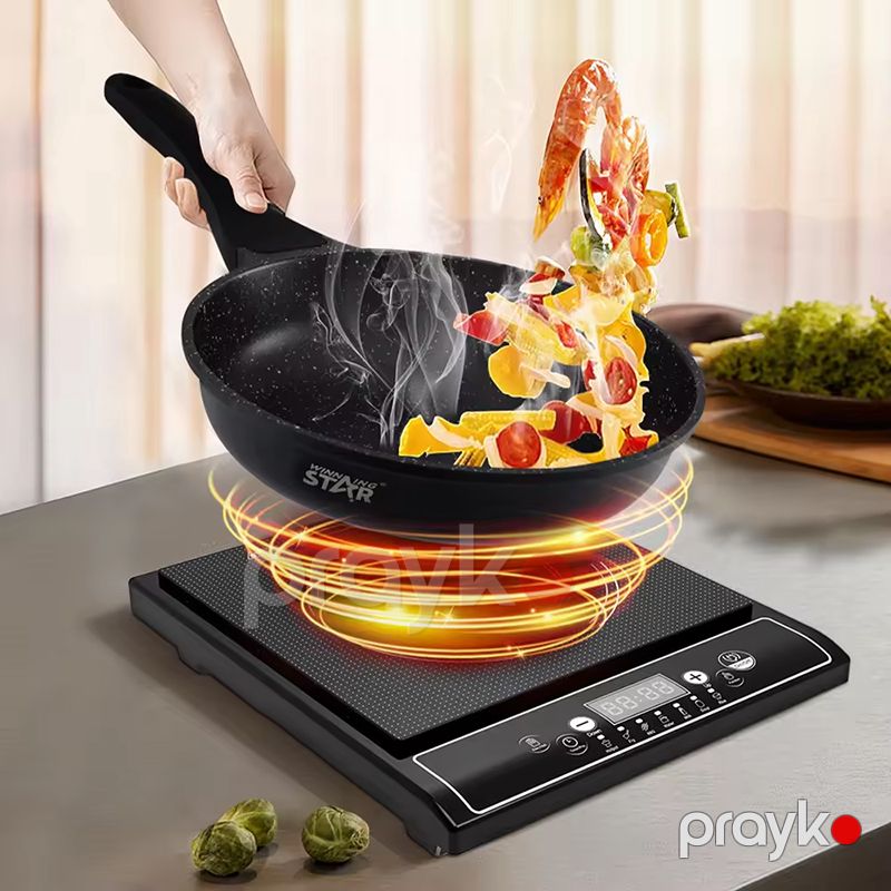 Wınnıng Star ST-9784 Elektrikli Qızdırıcı Portativ Qızdırıcı Yüksək İstiyədavamlı Rəqəmsal Displey Plitə 1500W — Plitələr, Bakı (2)