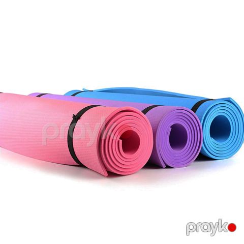 Ekoloji Təmiz Yoga Mat 173 x 60 x 0.8 sm Nəmə Davamlı Yoga Plates Matı Gimnastika Matı — Bakı