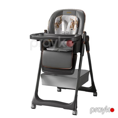 Uşaq yedizdirmə oturacağı Kidilo FS-003, 4 aydan, boz — Bakı