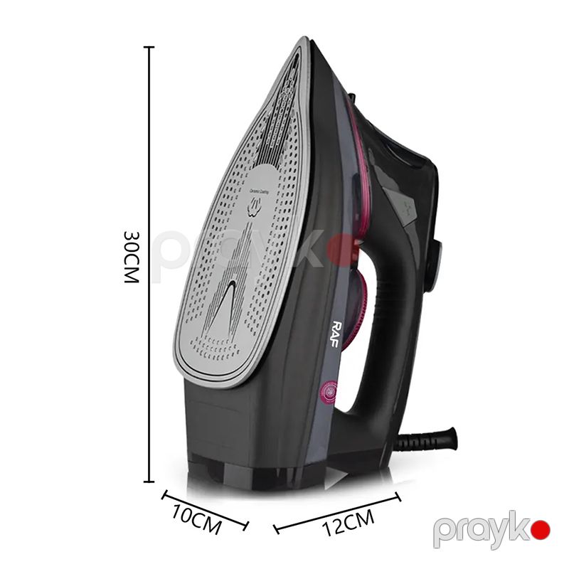 Yeni Yüksək Keyfiyyətli RAF Ruxarlı Ütü Led Ekrana Sahib 2200W Gücündə Professional Buxar Ütüsü R.1195 — Ev texnikası, Bakı (8)