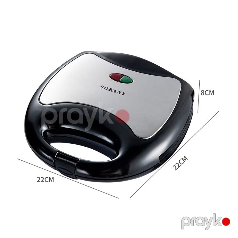 Sokany SK-102 Çoxfunksiyalı Elektrikli Toster Sandviç Biftek İzgaralar Hazırlayıcı Toster 750 W — Toster və vaflyasıcı, Bakı (3)