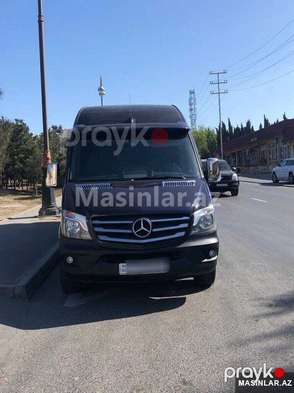 Mercedes Sprinter black vip avtobus, 2018 il — Minik avtomobili icarəsi, Bakı (5)