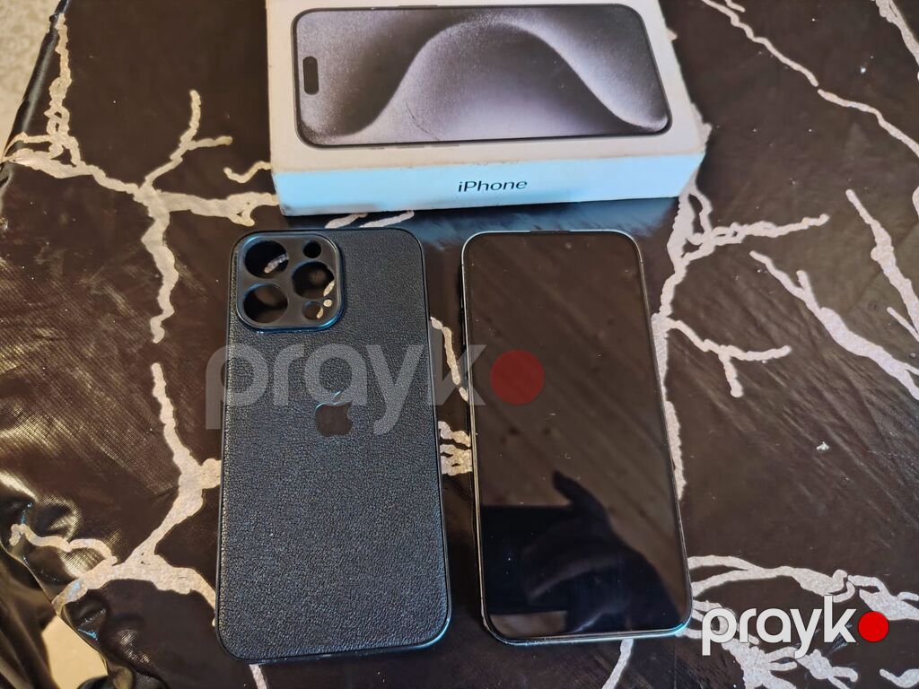 IPhone 15 Pro, Black Titanium, Face ID — Apple iPhone, Bakı (4)