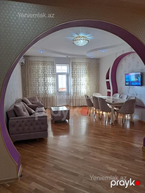 Kirayə 4 otaqlı Bina evi menzil (Yeni tikili), 148 m², 6-cı mikrorayon — Mənzil, Sumqayıt (6)