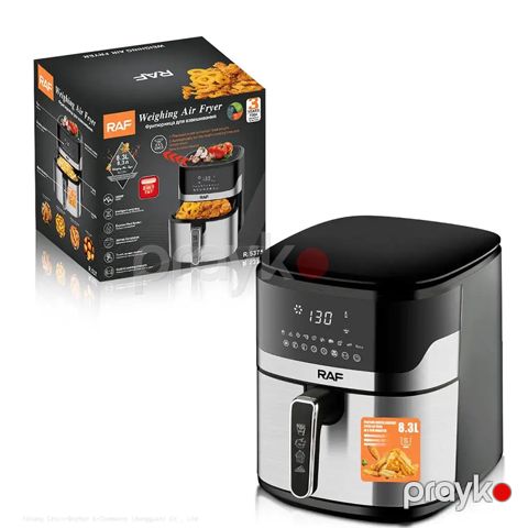 RAF R.5375 Çoxfunksiyalı Elektrikli Qızardıcı Hava Fritöz Airfryer 1600W — Bakı