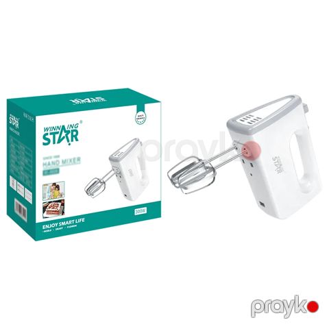 Wınnıng Star ST-5535 Çoxfunksiyalı Elektrikli Yumurta Çırpıcı Əl Mikseri 300W — Bakı