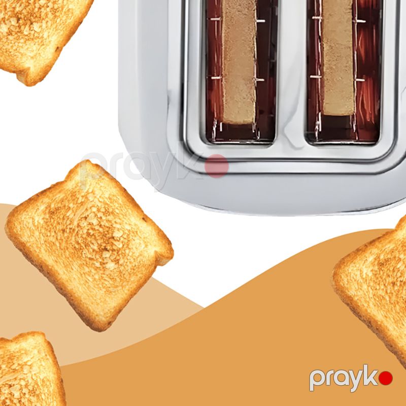 Sokany SK-034 Elektrikli Mini Toster Portativ İki Dilimli Toster 780W — Toster və vaflyasıcı, Bakı (6)