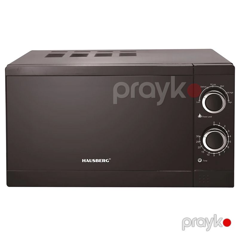 Hausberg HB8005NG Mikrodalğalı Soba 20lt Qara 700W Defrost Funksiyasına malik Mikrodalğalı Soba — Mikrodalğalı sobalar, Bakı (6)
