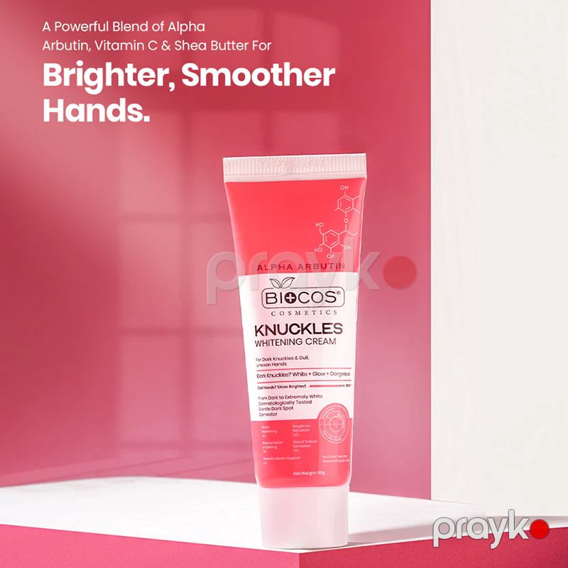 Biocos Knuckles Whitening Cream – Əl Oynaqları üçün Ağardıcı Krem (50 q) — Gözəllik və səhiyyə, Bakı (5)