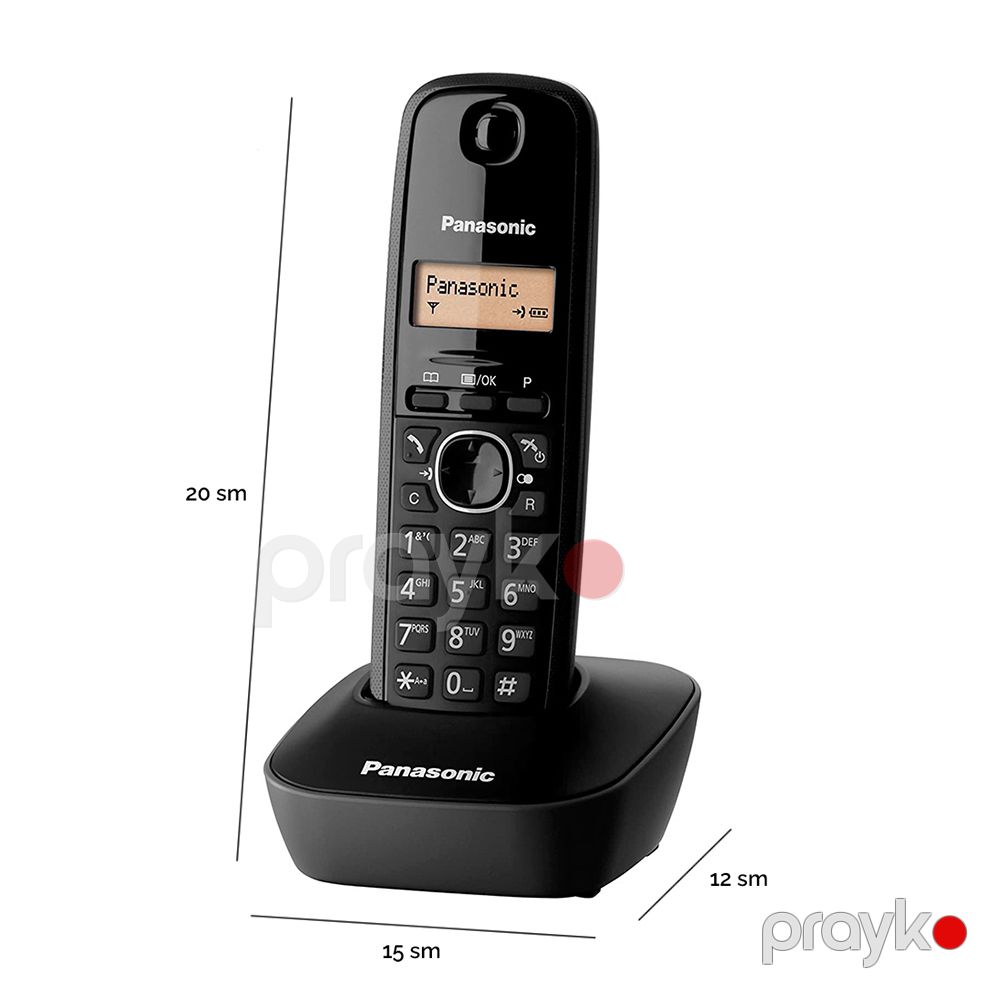 Panasonic KX-TG1611 Divara Quraşdırıla Bilən Altlıqlı Simsiz Ev Telefonu — Telefonlar və qadjetlər, Bakı (3)