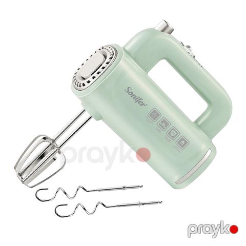 Sonifer SF-7034 Çoxfunksiyalı Əl Mikseri Elektrikli Əl Mikseri Yumurta Çırpıcı Xəmir Qarışdırcı Mikser 250W — Bakı