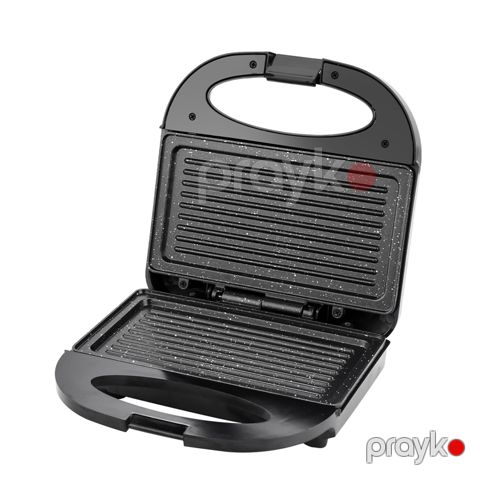 Sokany SK-08124 - Avtomatik Yapışmayan Örtük Press Qril 750W Toster Sendviç Qril Maker Toster — Bakı