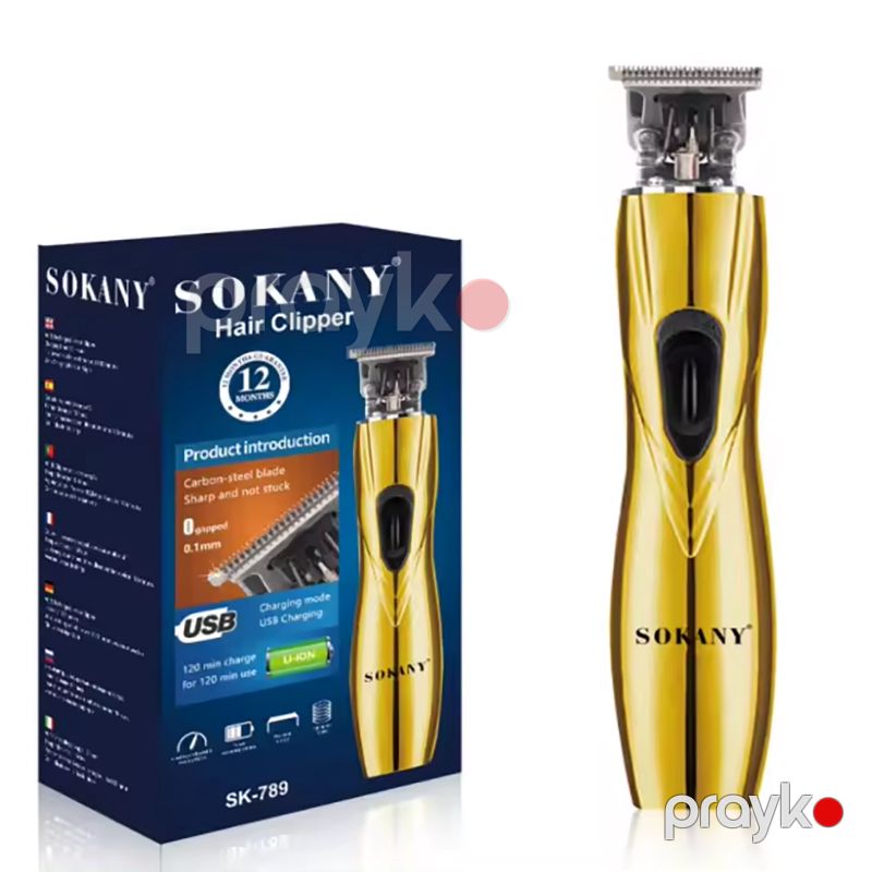 Sokany SK-789 Elektrikli Saç Təraş Maşını Yüksək Keyfiyyətli Trimmer Saç Saqqal Təraş Maşını — Usturalar, trimmerler və epilyatorlar, Bakı (4)
