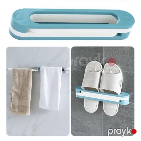 Bufer Plastik Hamam Başlığı və Dəsmal Tutacağı Portativ Ayaqqabı Rəfi 3 ədəd — Bakı