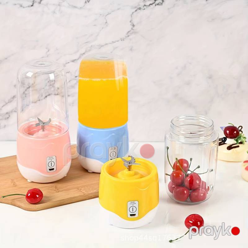 İstifadəsi Asan Portativ Kokteyl Blenderi USB Elektrikli Simsiz Meyvə Qarışdırıcı Blender 400ml Tutumuda Smoothies Shakes — Ev texnikası, Bakı (3)