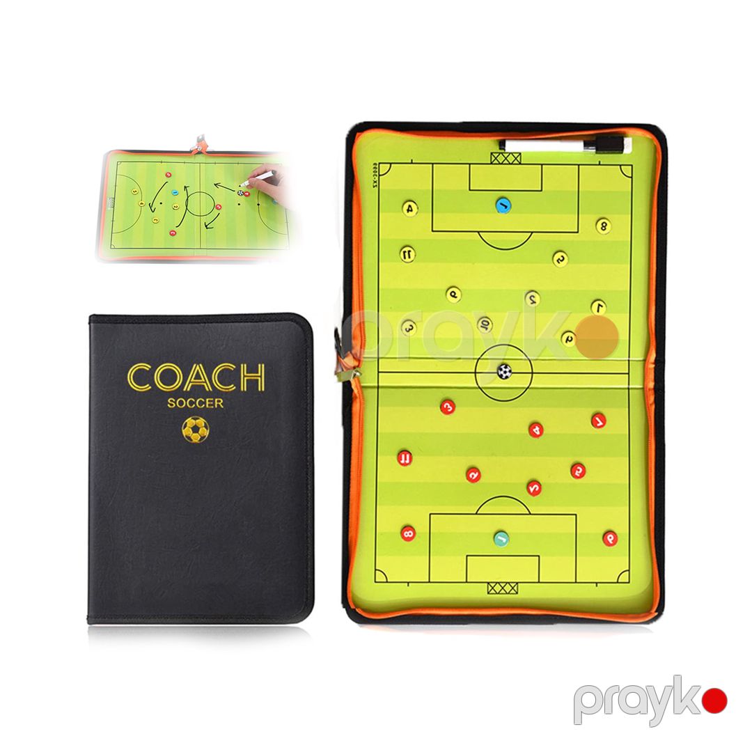 Coach Football Qatlanabilən Futbol Maqnetik Taktik Məşq Lövhəsi — İdman, hobi, istirahət, Bakı (3)