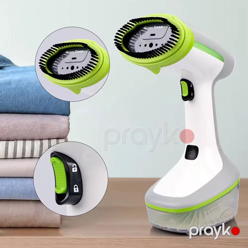 RAF R.1278 Anti-calc Buxar Ütüsü 1500W Gücündə Peşəkar Portativ Elektrikli Buxar Ütüsü Paltar RAF Əl Buxarlayıcısı — Ev texnikası, Bakı (5)