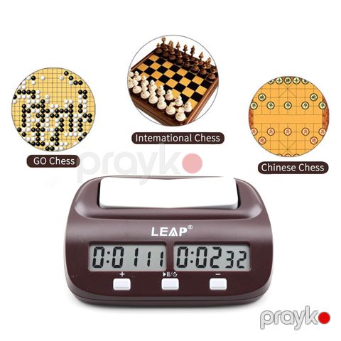 Leap Rəqəmsal Peşəkar Şahmat Saatı Sahmat İdman növü üçün Elektron Şahmat Saatı PQ9907S — Bakı