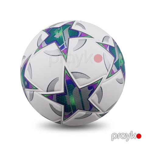 Professional Rəngbərəng Futbol Topu Liqa 01 5 Nömrə Yaşıl Rengli — Bakı