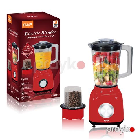 Stasionar Blender RAF R.2822 Kokteyl Blenderi 1,5L 350W Rengli Blender Dəsti RAF R.2822 — Bakı