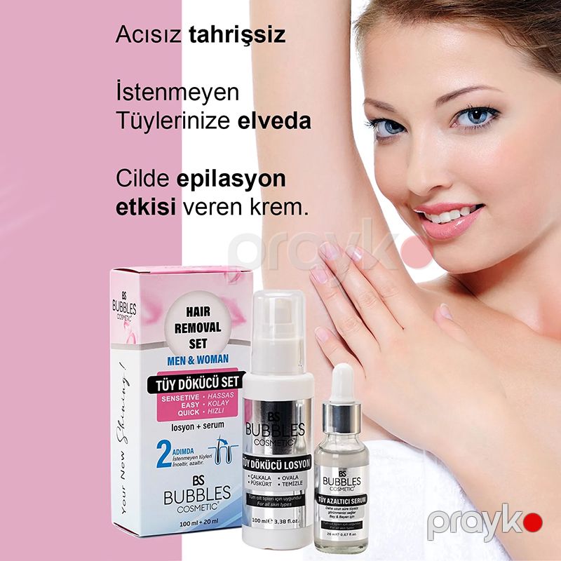 Tük Tökücü Krem 100ml Unisex Tük Azaldıcı Krem Lasion Bütün Bədən Üçün Uygun Tük Tökücü Krem — Gözəllik və səhiyyə, Bakı (5)