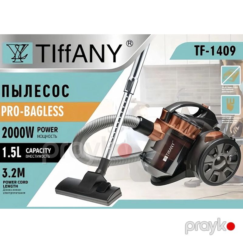 Tıffany TF-1409 Tozsoran Maşın Yüksək Keyfiyyətli Ev Tozsoranı 2000 W — Tozsoran, Bakı (4)